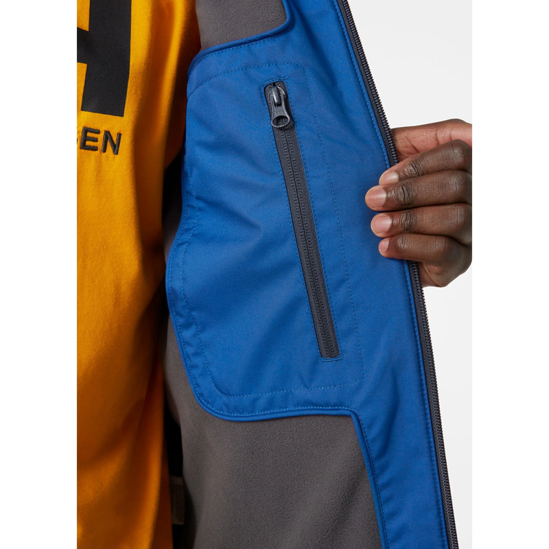 Helly Hansen Men's Crew Midlayer Jacket Deep Fjord - Small-7